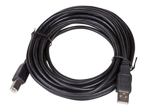 Akyga - Kabel USB - USB (M) do USB Typ B (M) - USB 2.0 - 5 m - czarny