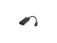 Cablexpert A-CM-DPF-01 - Przejściówka USB / DisplayPort - DisplayPort 20-pin (F) do USB-C (M) - USB 3.1 - 15 cm - obsługa 4K