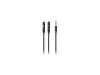 Cablexpert - Adapter audio - mini jack 4-biegunowy wtyczka do mini-phone stereo 3.5 mm gniazdo (wtykowe) - 20 cm