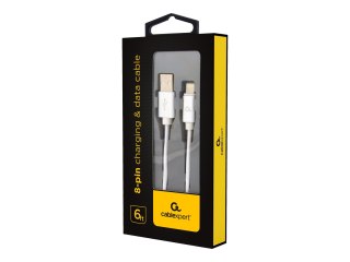 Cablexpert - Kabel Lightning - USB męski do Lightning męski - 1.8 m - srebrny