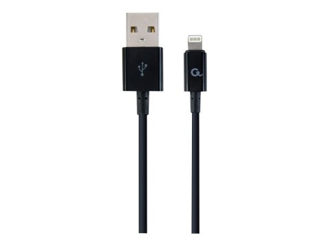 Cablexpert - Kabel Lightning - USB męski do Lightning męski - 1 m - czarny