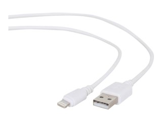 Cablexpert - Kabel Lightning - USB męski do Lightning męski - 1 m - ekranowana - biały