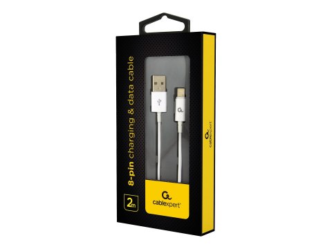 Cablexpert - Kabel Lightning - USB męski do Lightning męski - 2 m - biały