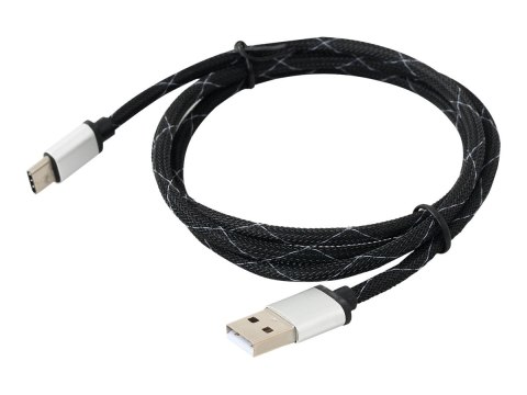 Cablexpert - Kabel USB - USB (M) do USB-C (M) - USB 2.0 - 2.1 A - 2.5 m - odlewany - czarny