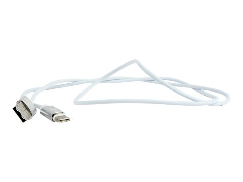 Cablexpert - Kabel USB - USB (M) do USB-C (M) element wymienny i magnetyczny - 1 m - srebrny