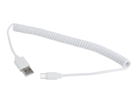 Cablexpert - Kabel USB - USB (M) do Micro-USB Typ B (M) - USB 2.0 - 1.8 m - skręcony, odlewany - biały
