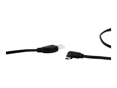 Cablexpert - Kabel USB - USB (M) do Micro-USB Typ B (M) kątowe, dwustronne - USB 2.0 - 1.8 m - odlewany - czarny
