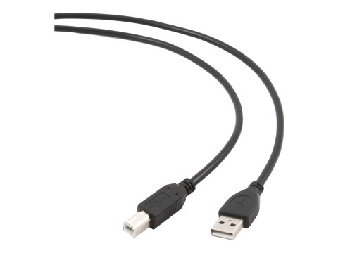 Cablexpert - Kabel USB - USB (M) do USB Typ B (M) - USB 2.0 - 1 m - odlewany - czarny
