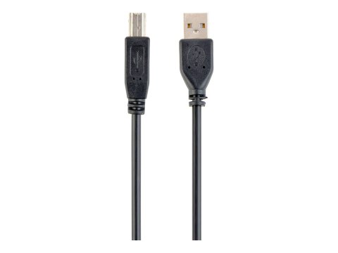 Cablexpert - Kabel USB - USB (M) do USB Typ B (M) - USB 2.0 - 1 m - odlewany - czarny
