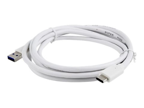 Cablexpert - Kabel USB - USB Typ A (M) do USB-C (M) - USB 3.1 - 3 A - 1.8 m - odlewany - biały