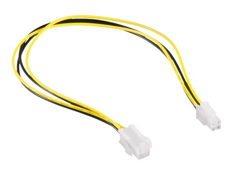 Cablexpert - Kabel zasilający przedłużający - 4 piny zasilanie wewnętrzne (F) do 4 piny zasilanie wewnętrzne (M) - 30 cm