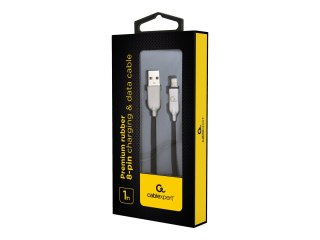 Cablexpert Premium - Kabel Lightning - USB męski do Lightning męski - 1 m - czarny