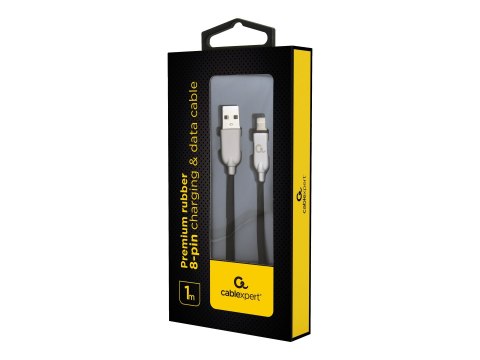 Cablexpert Premium - Kabel Lightning - USB męski do Lightning męski - 1 m - czarny