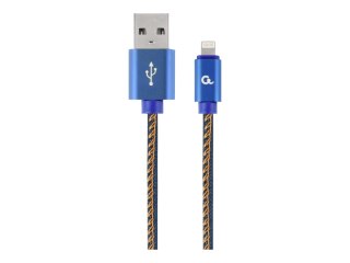 Cablexpert Premium - Kabel Lightning - USB męski do Lightning męski - 2 m - niebieski