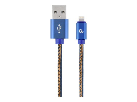 Cablexpert Premium - Kabel Lightning - USB męski do Lightning męski - 2 m - niebieski