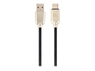 Cablexpert Premium - Kabel USB - USB-C (M) do USB (M) - USB 2.0 - 2.1 A - 1 m - czarny