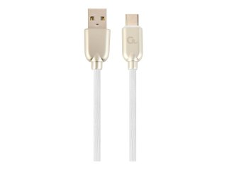 Cablexpert Premium - Kabel USB - USB-C (M) do USB (M) - USB 2.0 - 2.1 A - 2 m - biały
