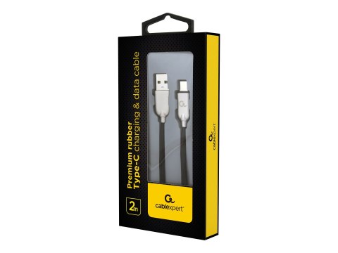 Cablexpert Premium - Kabel USB - USB-C (M) do USB (M) - USB 2.0 - 2.1 A - 2 m - czarny