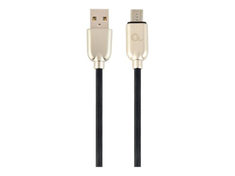 Cablexpert Premium - Kabel USB - Micro-USB Typ B (M) do USB (M) - USB 2.0 - 2.1 A - 1 m - czarny