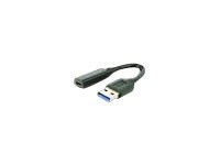 Cablexpert - Przejściówka USB - USB Typ A (M) do USB-C (F) - USB 3.1 - 10 cm - czarny