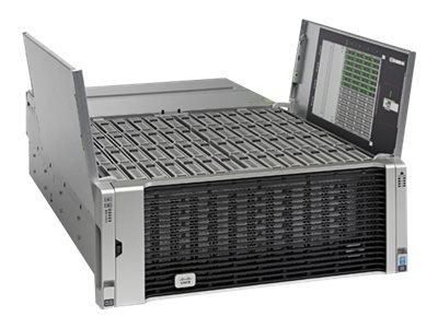 Cisco UCS C3260 Dense Storage Server - Serwer - montowany w stojaku 4U - podwójny - bez CPU - RAM 0 GB - SATA/SAS - wymiana podc