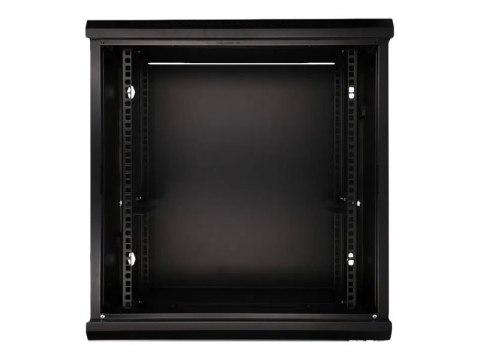 Extralink - Stojak szafa - 600x450 mm - do montażu na ścianie - czarny - 12U - 19"