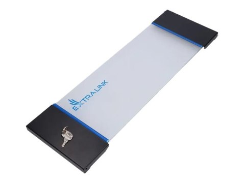 Extralink - Stojak szafa - 600x600 mm - do montażu na ścianie - czarny - 4U - 19"