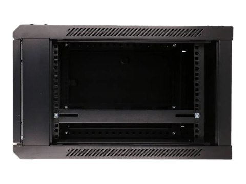 Extralink - Stojak szafa - 600x600 mm - do montażu na ścianie - czarny - 6U - 19"