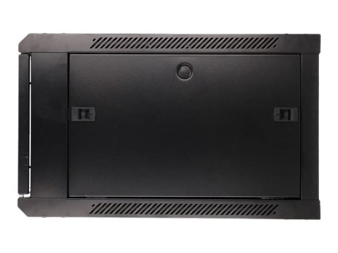 Extralink - Stojak szafa - 600x600 mm - do montażu na ścianie - czarny - 6U - 19"