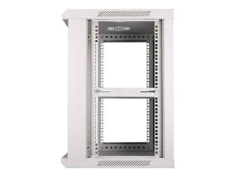 Extralink - Stojak szafa - 600x600 mm - do montażu na ścianie, podłogowa - szary - 12U - 19"