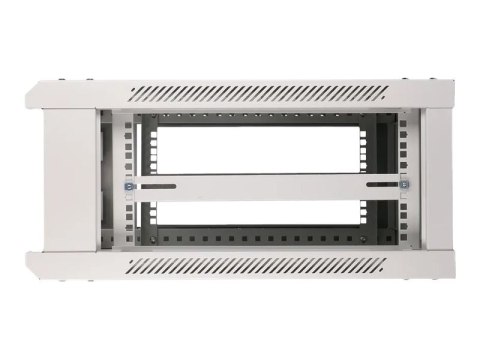 Extralink - Stojak szafa - 600x600 mm - do montażu na ścianie - szary - 4U - 19"