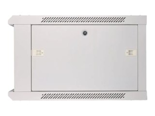 Extralink - Stojak szafa - 600x600 mm - do montażu na ścianie - szary - 6U - 19"