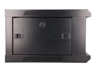 Extralink - Stojak szafa - do montażu na ścianie - czarny - 4U - 19"