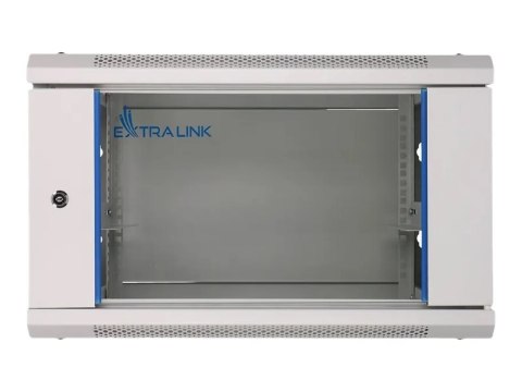 Extralink - Stojak szafa - do montażu na ścianie - szary - 6U - 19"