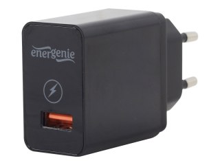 EnerGenie - Zasilacz - 3 A (USB) - czarny
