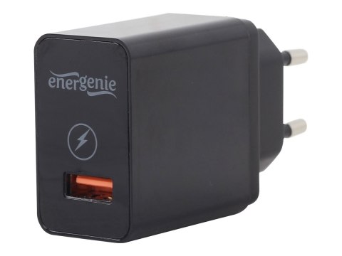 EnerGenie - Zasilacz - 3 A (USB) - czarny