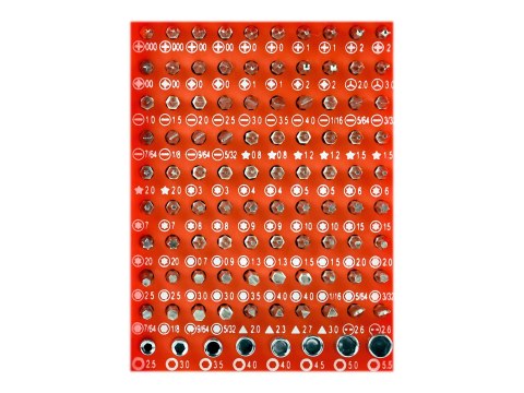 Gembird Cablexpert TK-SD-07 - Zestaw końcówek wkrętaka - 108 sztuki - w etui