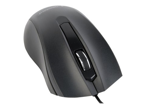 Gembird MUS-3B-01 - Mysz - optyczna - 3 przyciski - przewodowa - USB - czarny - blister