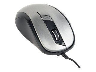 Gembird MUS-6B-01-BG - Mysz - optyczna - 6 przyciski - przewodowa - USB - kosmiczna szarość/czerń - blister