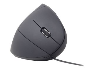 Gembird MUS-ERGO-01 - Mysz pionowa - ergonomiczna - optyczna - 6 przyciski - przewodowa - USB - czarny