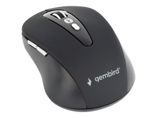Gembird MUSWB-6B-01 - Mysz - optyczna - 6 przyciski - bezprzewodowa - Bluetooth 3.0 - czarny - blister
