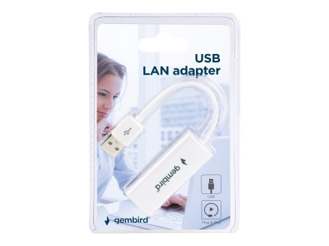 Gembird NIC-U2-02 - Adapter sieciowy - USB 2.0 - 10/100 Ethernet