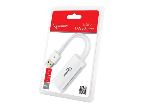 Gembird NIC-U2-02 - Adapter sieciowy - USB 2.0 - 10/100 Ethernet