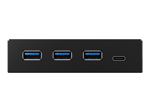 ICY BOX IB-HUB1418-i3 - Koncentrator - 3 x SuperSpeed USB 3.0 + 1 x USB-C - moduł plug-in