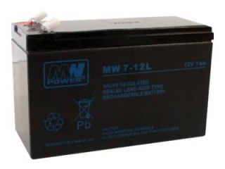 MW Power MW 7-12L - Bateria do UPSa - 1 x bateria - 7 Ah