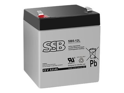 SSB SB 5-12L - Bateria do UPSa - 1 x bateria - kwasowo-ołowiowy - 5 Ah
