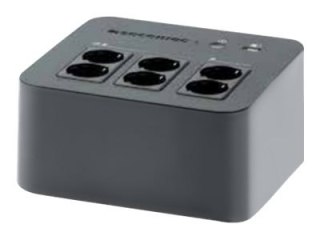Socomec Netys PL NPL-0600-F - UPS - AC 230 V - 360 wat - 600 VA - USB - złącza wyjściowe: 6 - Francja - czarny