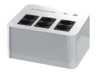 Socomec Netys PL NPL-0800-F - UPS - AC 230 V - 480 wat - 800 VA - USB - złącza wyjściowe: 6 - Francja - biały
