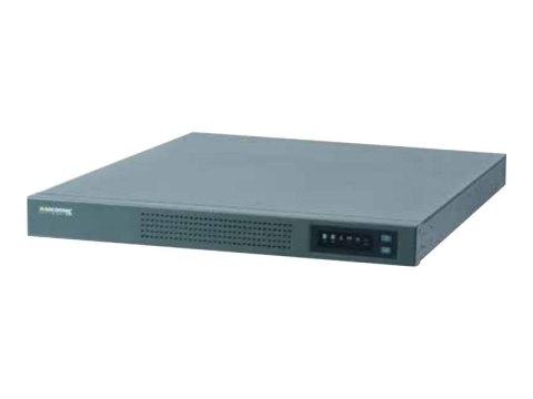 Socomec Netys PR NET1000-PR-1U - UPS (montowany w stojaku) - AC 220/230/240 V - 670 wat - 1000 VA - USB, RS-232 - złącza wyjścio