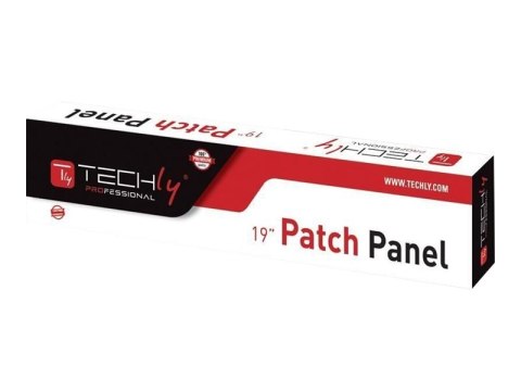 TECHly Professional - Krosownica - do montażu na stelażu - CAT 6 - STP - RJ-45 X 16 - 1U - 19"